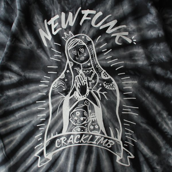 画像4: 【NEWFUNK】SIBA "MARIA" TIE DYE TEE (Black) (4)