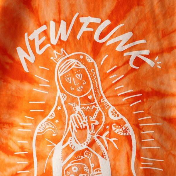画像5: 【NEWFUNK】SIBA "MARIA" TIE DYE TEE (Orange) (5)