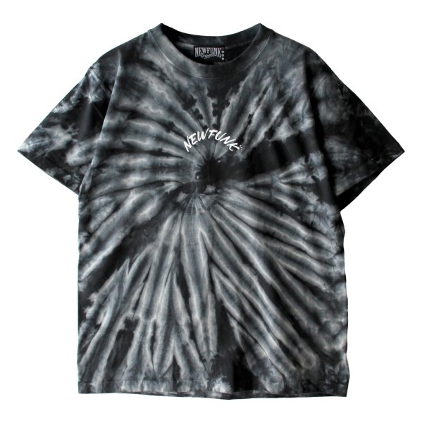 画像1: 【NEWFUNK】SIBA "MARIA" TIE DYE TEE (Black) (1)