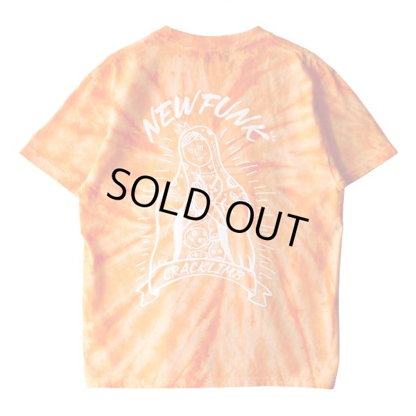画像2: 【NEWFUNK】SIBA "MARIA" TIE DYE TEE (Orange) (2)