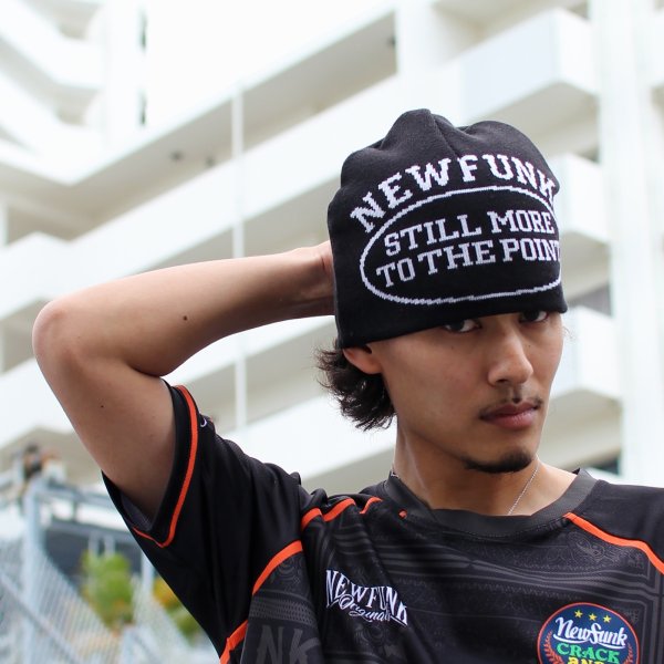 画像4: 【NEWFUNK】Sauce Weaving Beanie (Black) (4)