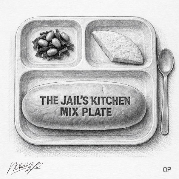 画像2: 【予約商品】NORIKIYO 『The Jail’s Kitchen Mix Plate Coppepan Sticker』(ノベルティCD付き) (2)
