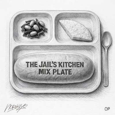 画像1: 【予約商品】NORIKIYO 『The Jail’s Kitchen Mix Plate Coppepan Sticker』(ノベルティCD付き)