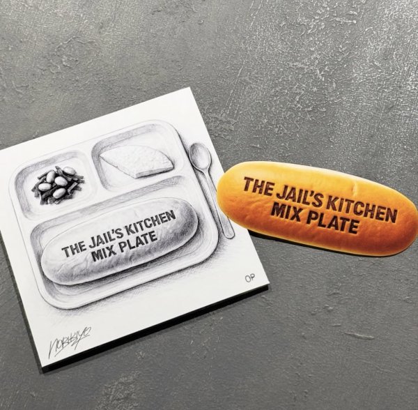 画像3: 【予約商品】NORIKIYO 『The Jail’s Kitchen Mix Plate Coppepan Sticker』(ノベルティCD付き) (3)