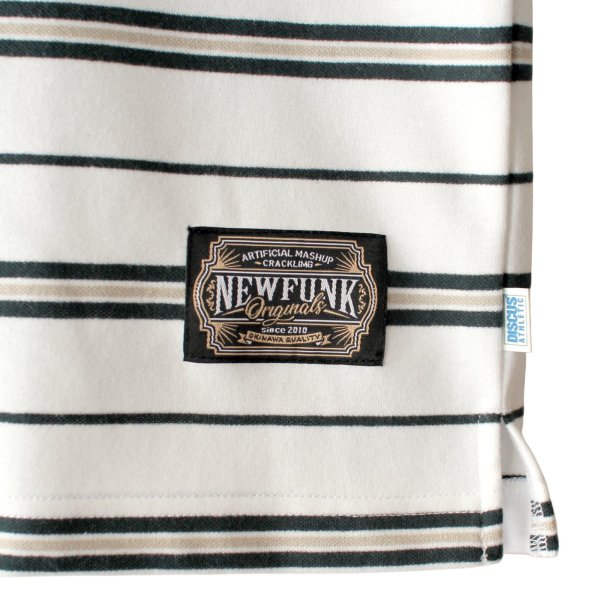 画像4: 【NEWFUNK】Stay Nice Border Tee (White) (4)
