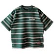 画像1: 【NEWFUNK】Stay Nice Border Tee (Green) (1)