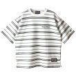 画像1: 【NEWFUNK】Stay Nice Border Tee (White) (1)