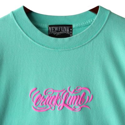 画像1: 【NEWFUNK】MIRROR VINTAGE TEE (Mint Green)