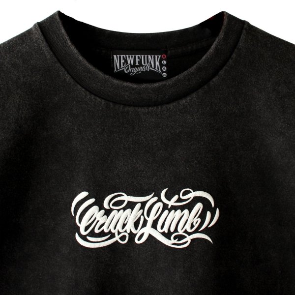 画像3: 【NEWFUNK】MIRROR VINTAGE TEE (Black) (3)