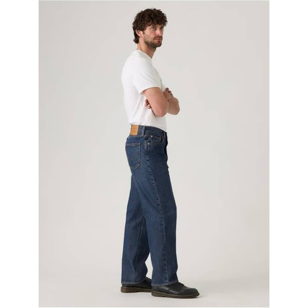 画像4: 【Levi's】568 Loose Straight Jeans (Dark Indigo) (4)