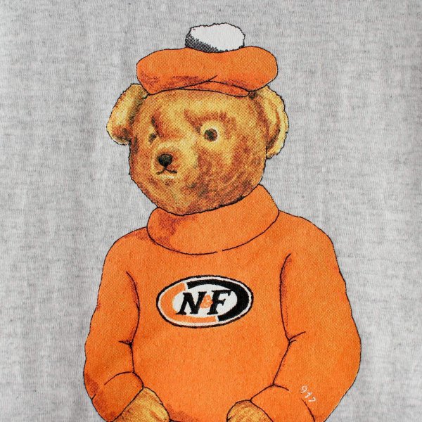 画像3: 【NEWFUNK】HEADS BEAR TEE (Light Grey) (3)