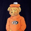 画像3: 【NEWFUNK】HEADS BEAR TEE (Navy) (3)