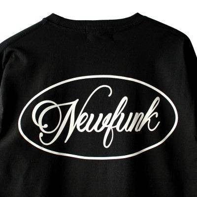 画像2: 【NEWFUNK】CIRCLE Long Sleeve Shirt (Black)