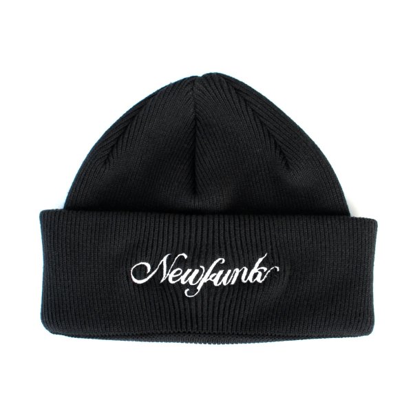 画像1: 【NEWFUNK】VOLT Clank Beanie (Black) (1)