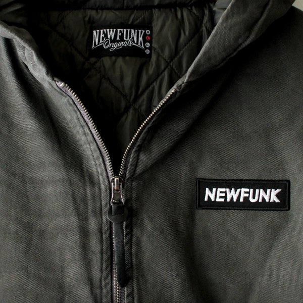 画像3: 【NEWFUNK】VINTAGE DUCK JACKET (Charcoal) (3)