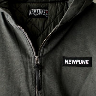 画像1: 【NEWFUNK】VINTAGE DUCK JACKET (Charcoal)