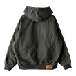 画像2: 【NEWFUNK】VINTAGE DUCK JACKET (Charcoal) (2)