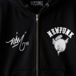 画像3: 【NEWFUNK × DAM ONE】SOUL ZIP HOODIE (Black) (3)