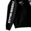 画像5: 【NEWFUNK × DAM ONE】SOUL ZIP HOODIE (Black) (5)