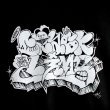 画像4: 【NEWFUNK × DAM ONE】SOUL ZIP HOODIE (Black) (4)