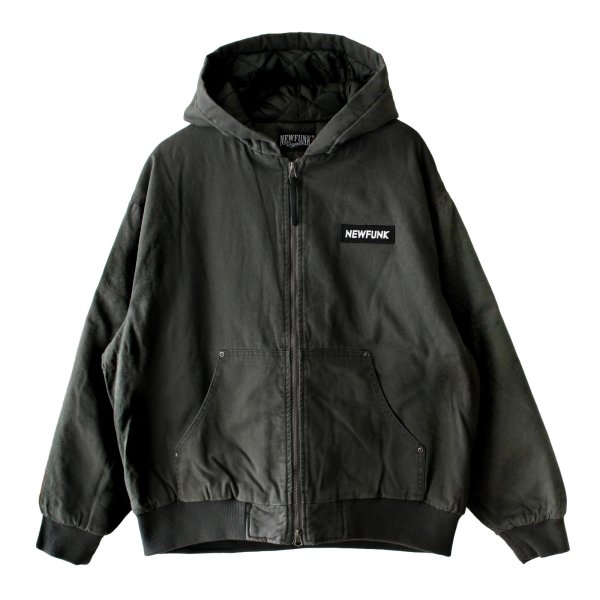 画像1: 【NEWFUNK】VINTAGE DUCK JACKET (Charcoal) (1)