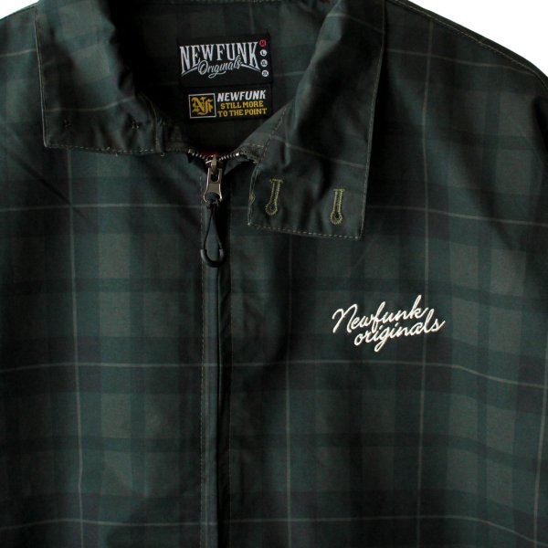 画像3: 【NEWFUNK】D.B.PLAID G9 JACKET (Dark Green) (3)