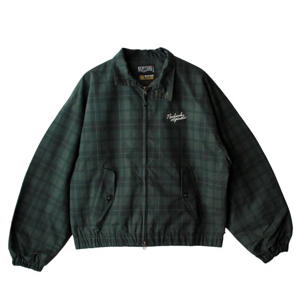 画像1: 【NEWFUNK】D.B.PLAID G9 JACKET (Dark Green) (1)