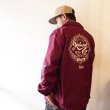 画像4: 【CRACKLIMB】KINGPIN NILON JACKET (WINE) (4)