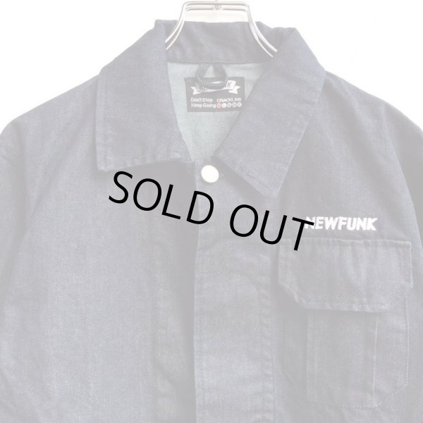 画像3: 【CRACKLIMB】BLACK PANTHER DENIM JACKET (3)