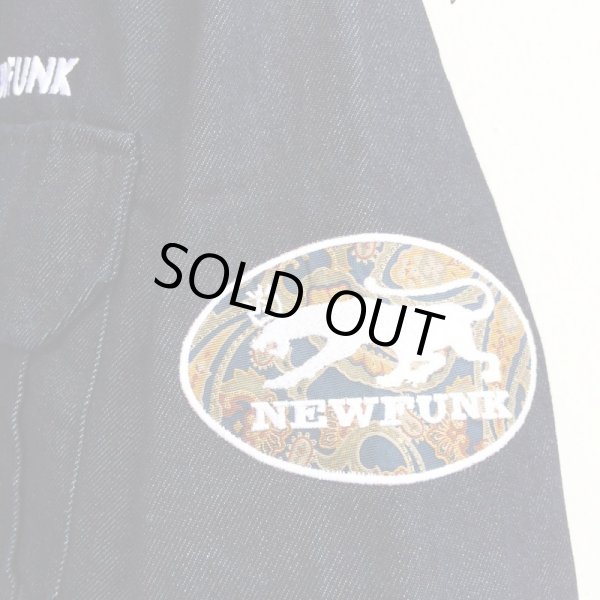 画像5: 【CRACKLIMB】BLACK PANTHER DENIM JACKET (5)