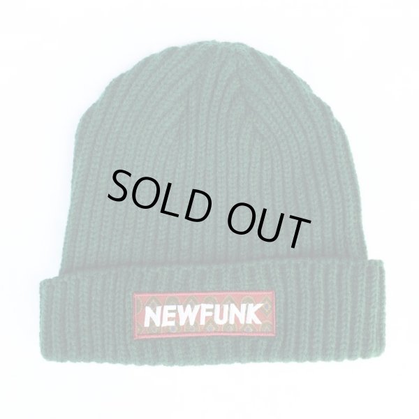 画像1: 【CRACKLIMB】NEWFUNK BOX KNIT CAP (Mos Green) (1)