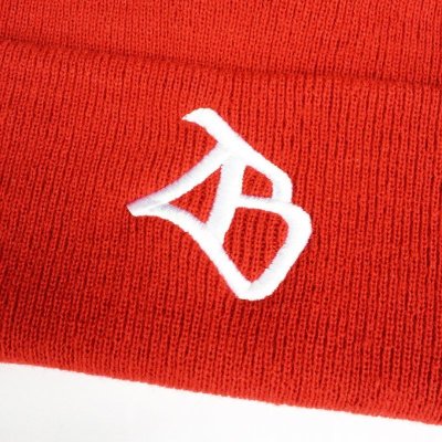 画像1: 【LIBE BRAND】ORIGINAL KNIT CAP (RED)