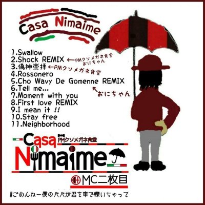 画像1: MC 二枚目 『Casa Nimaime #ごめんねー僕のパパが君を車で轢いちゃって』(CD-R)