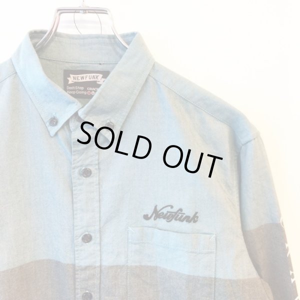 画像3: 【CRACKLIMB】'17 NEWFUNK LOGO 2COLOR SHIRT (3)
