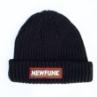 画像1: 【CRACKLIMB】NEWFUNK BOX KNIT CAP (Brack) (1)