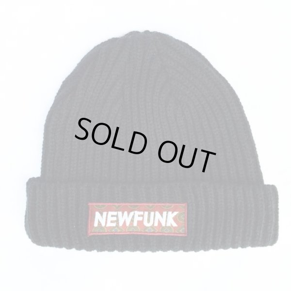 画像1: 【CRACKLIMB】NEWFUNK BOX KNIT CAP (Brack) (1)