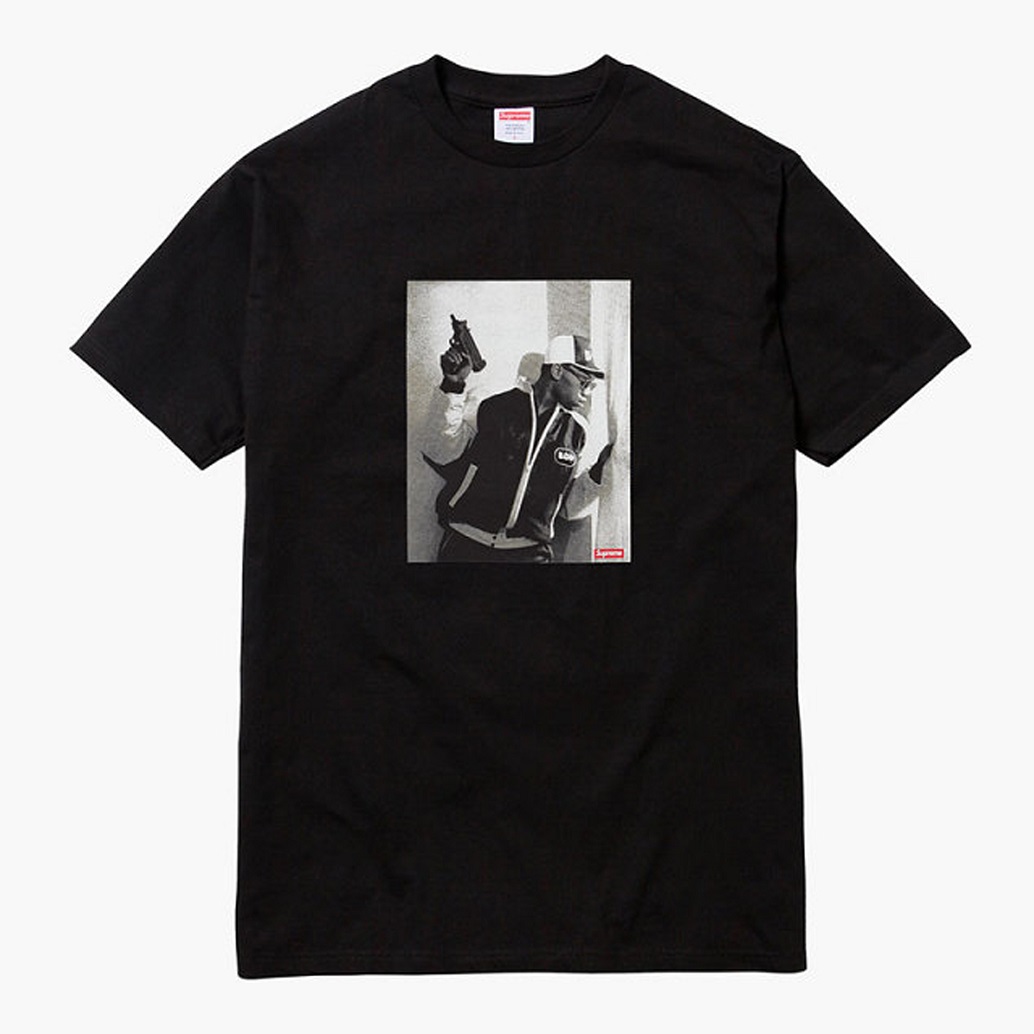 supreme KRS-one tee white m