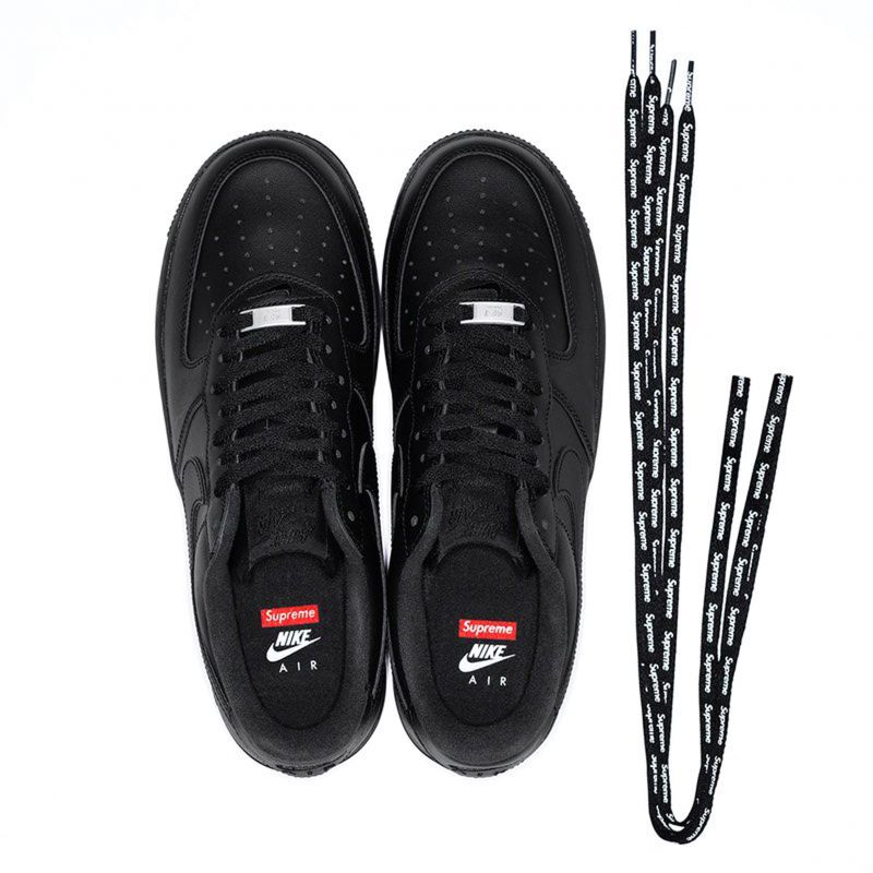 Supreme × Nike Air Force 1 Low "Black"