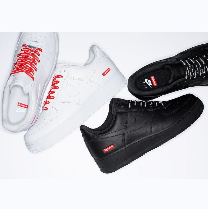 Supreme × Nike Air Force 1 Low "Black"