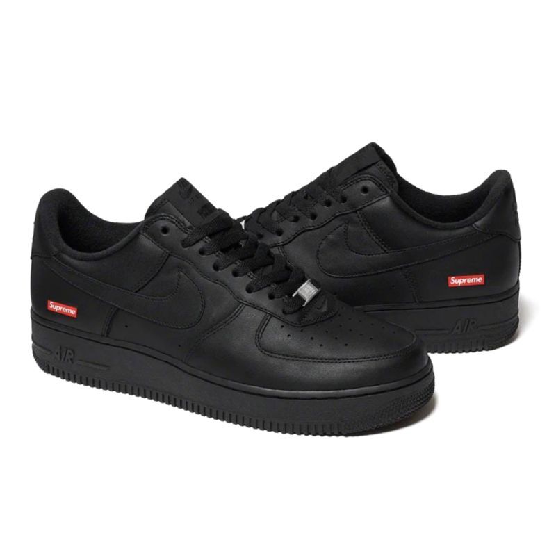 Supreme air force1 black 黒